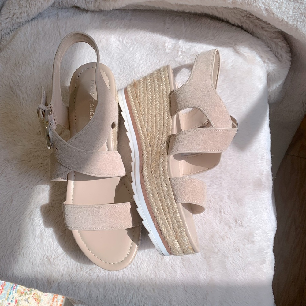 Marc Fisher platform espadrilles